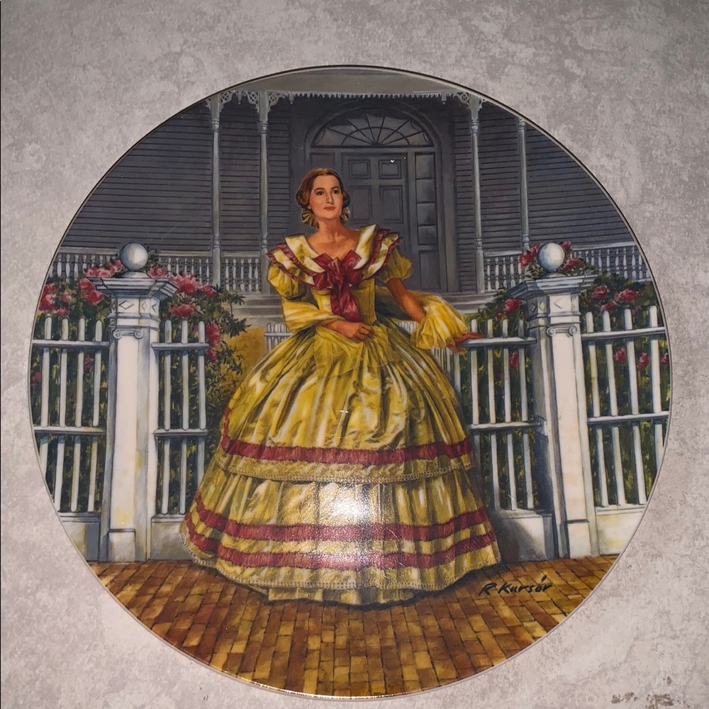 raymond kursar plates vintage